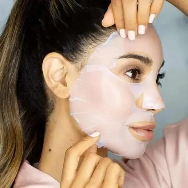 Trendora Hub Whitening Face Sheet Mask For Hydrating & Brightening Skin - Set Of 6 Sheet