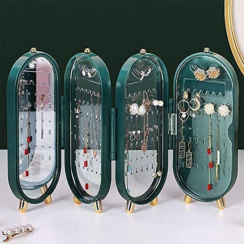 Trendora Hub Foldable Exquisite Dustproof Jewelry Organizer & Storage Case