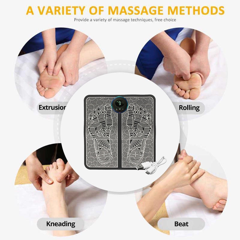 Trendora Hub Electric Foot Massager Mat for Blood Circulation