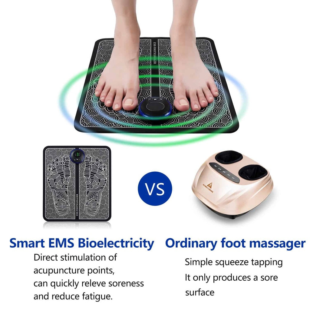 Trendora Hub Electric Foot Massager Mat for Blood Circulation
