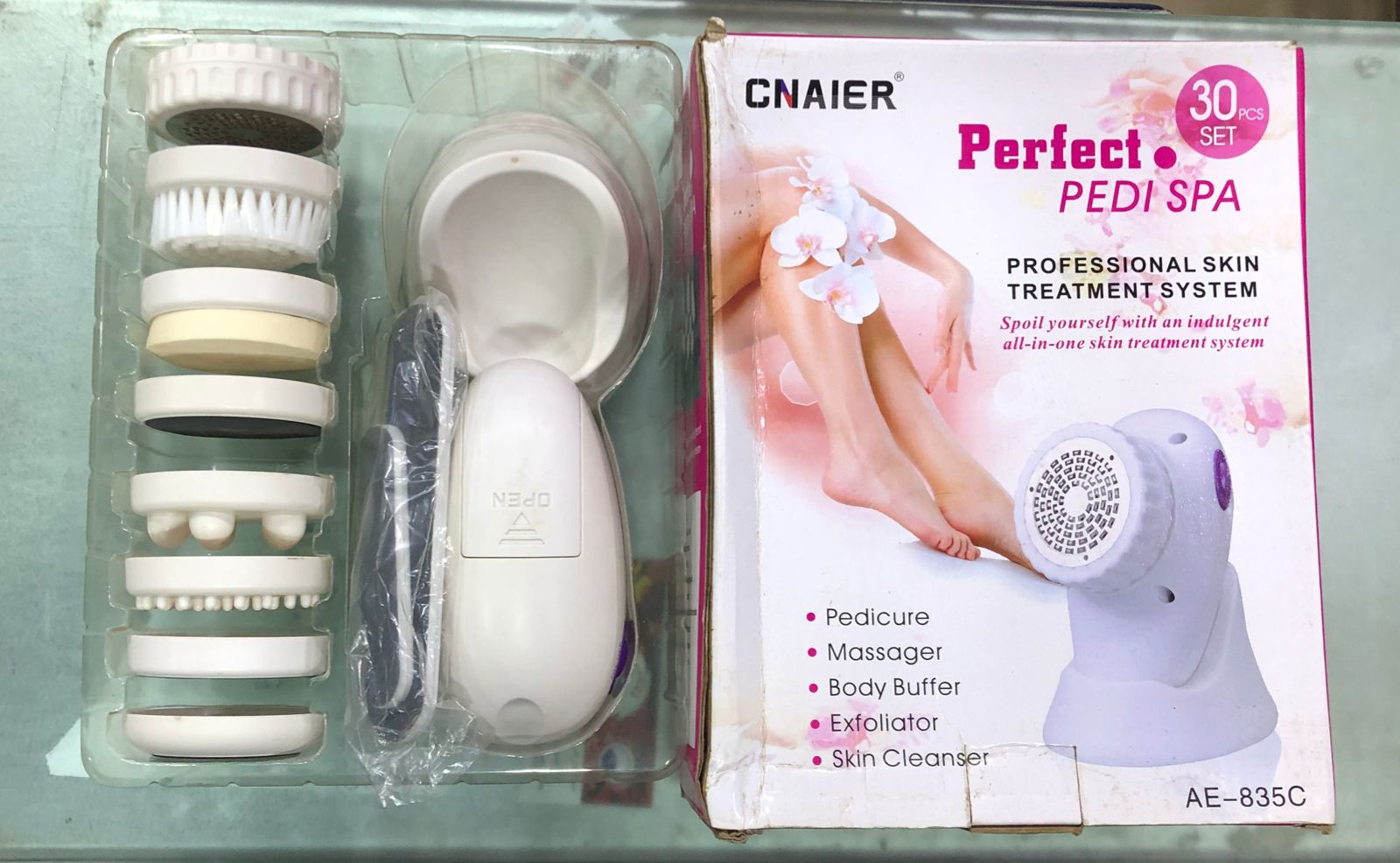Trendora Hub Electric Pedicure Tool Kit - 30PCS Set