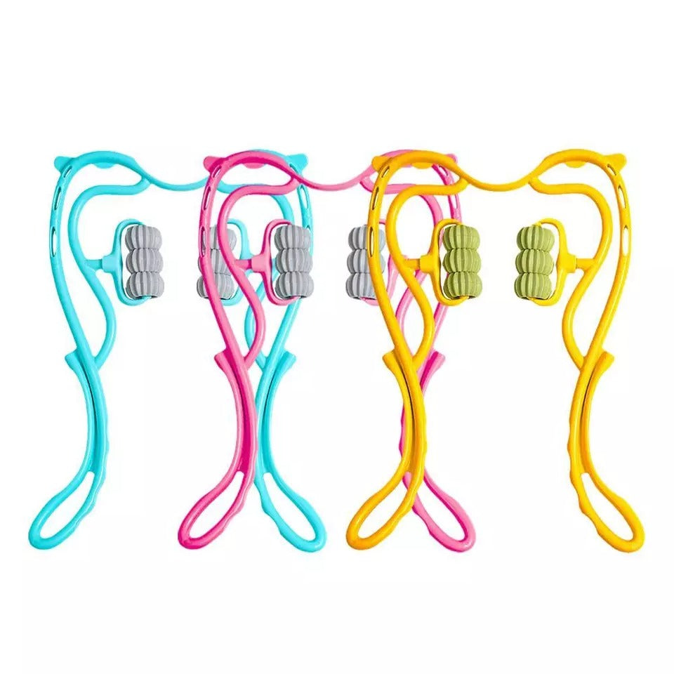 Trendora Hub 6 Wheel Pressure Point Neck Massager