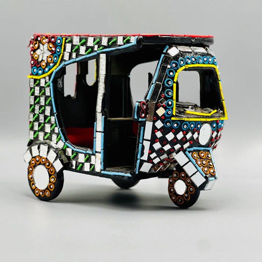 Trendora Hub Antique & Colorful Rikshaw Art Decoration Item