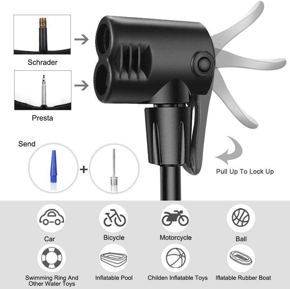 Trendora Hub Heavy Duty Foot Air Pump (Without Gauge)