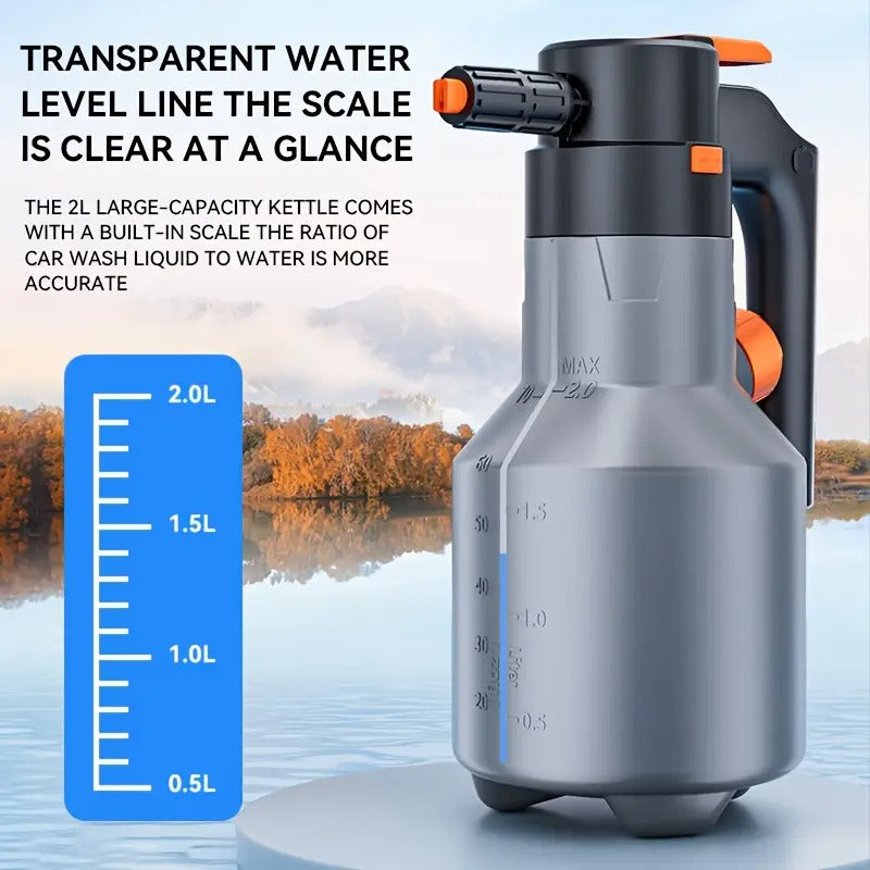 Trendora Hub Electric Snow Foam Spray 2L Bottle for Car Wash