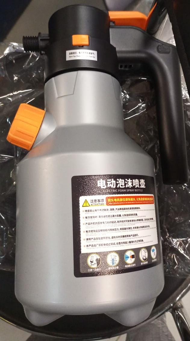 Trendora Hub Electric Snow Foam Spray 2L Bottle for Car Wash