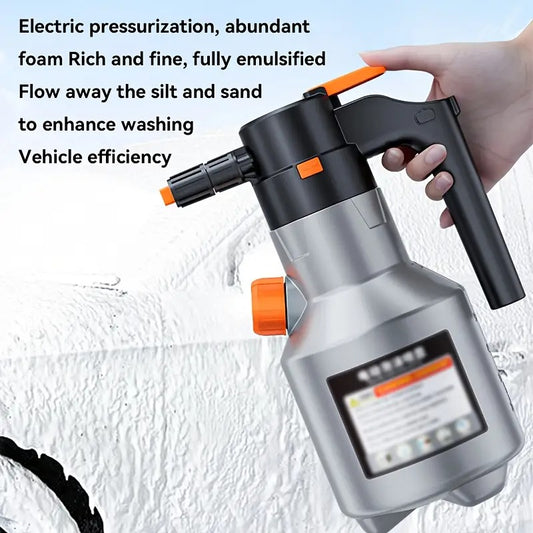 Trendora Hub Electric Snow Foam Spray 2L Bottle for Car Wash