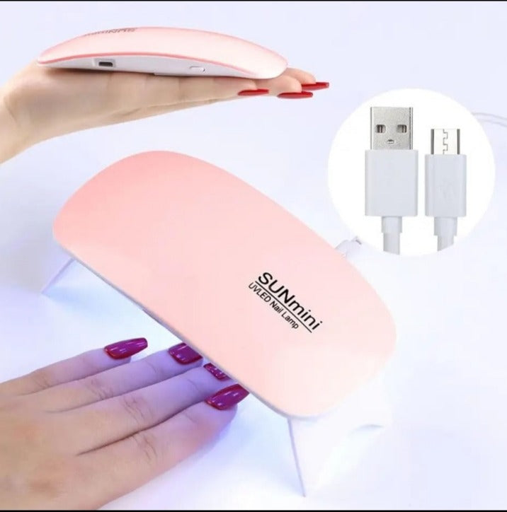 Trendora Hub UV Led Lamp For Nails 6W Nail Lamp Light With Timer