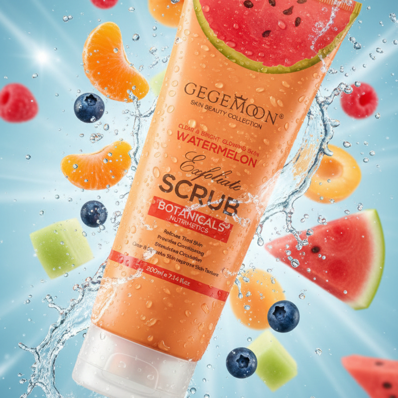 Trendora Hub Gegemoon New Fruity Exfoliation Scrub – Deep Cleansing & Brightening (200ml)