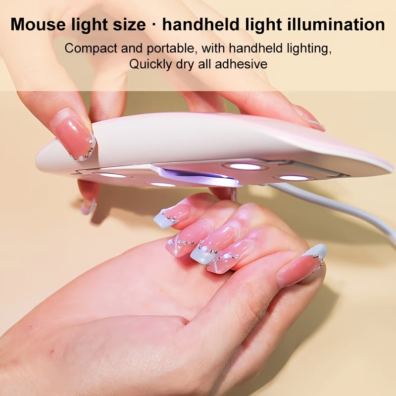 Trendora Hub UV Led Lamp For Nails 6W Nail Lamp Light With Timer