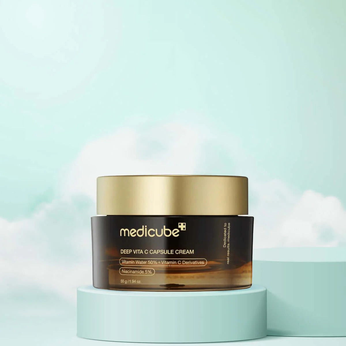 Trendora Hub Medicube Deep Vita C Capsule Cream For Face And Body Brightening - 55G