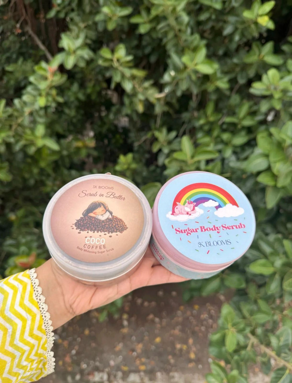 Trendora Hub Body Whitening Sugar Scrub 150ml _ Pack of 2