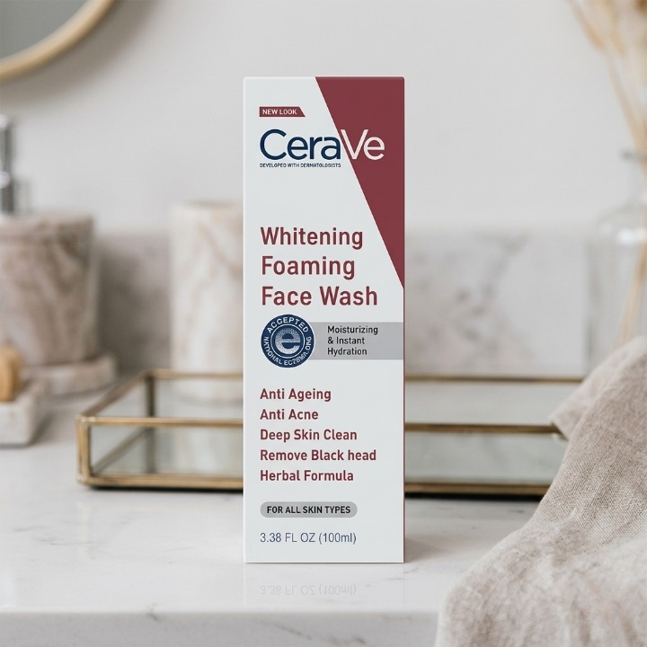 Trendora Hub CeraVe Foaming Face Wash – Brightening Cleanser (100ML)