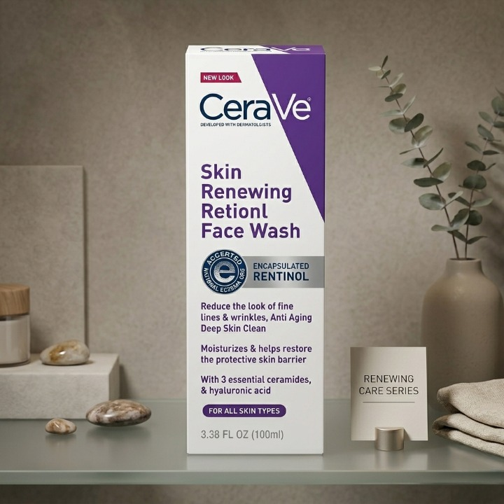 Trendora Hub Renewing Retinol Face Wash – Anti-Aging Cleanser (100ML)