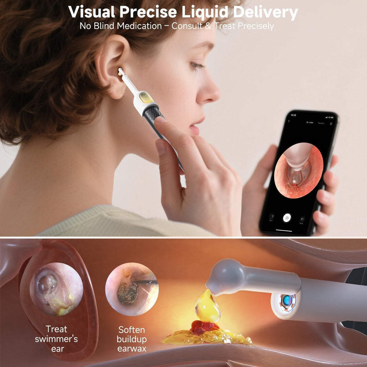 Trendora Hub Rechargeable Smart Wireless Ear Camera Kit