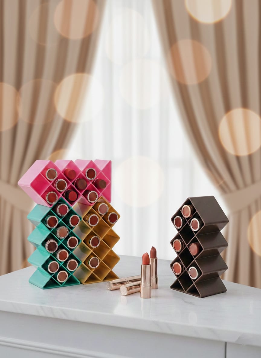 Trendora Hub 10 Grid Lipstick Organizer