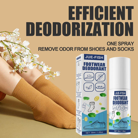 Trendora Hub Premium Footwear Deodorant Spray – Instant Shoe & Sock Odor Eliminator (30ml)