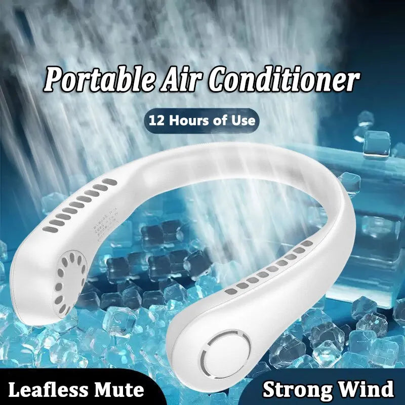 Trendora Hub Portable Bladeless Neck Cooler with 360° Airflow