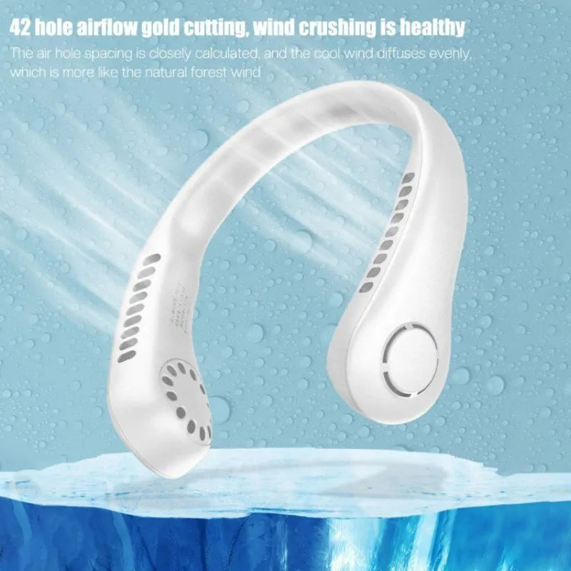 Trendora Hub Portable Bladeless Neck Cooler with 360° Airflow