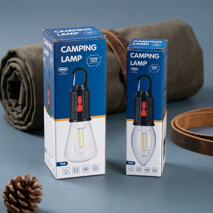 Trendora Hub Portable Rechargeable Emergency LED Lantern with Hanging Hook