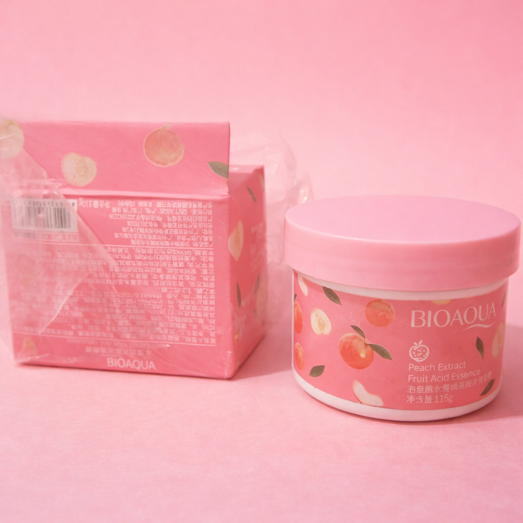 Trendora Hub BIOAQUA Peach Extract Fruit Acid Exfoliation Cream - 110g