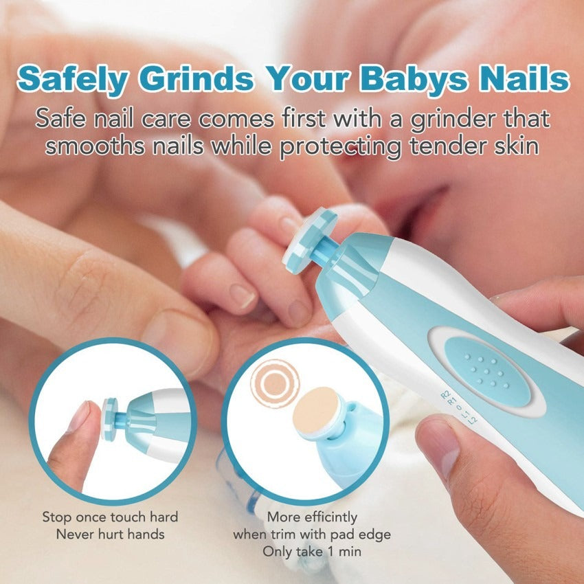 Trendora Hub Electric Baby Nail Trimmer Set for Infants