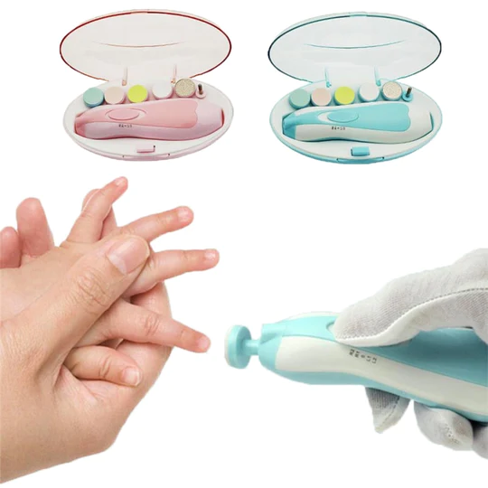Trendora Hub Electric Baby Nail Trimmer Set for Infants
