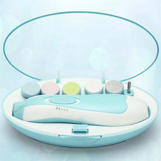 Trendora Hub Electric Baby Nail Trimmer Set for Infants