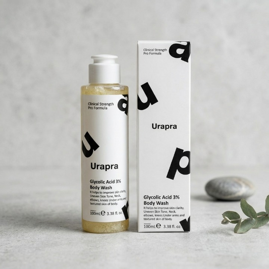 Trendora Hub Urapra 3% Glycolic Acid Exfoliating Body Cleanser - 100ML