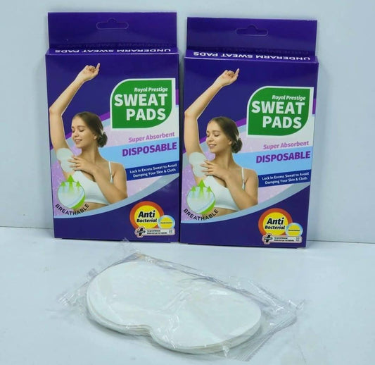 Trendora Hub Disposable Breathable Underarm Pads For Sweat Protection - 10 Pcs