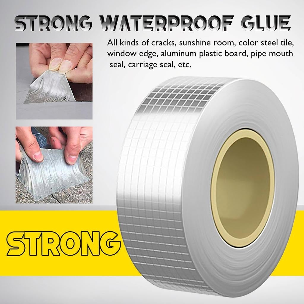 Trendora Hub Heavy Duty Aluminum Foil Butyl Tape For Repairing Leaks And Sealing Cracks