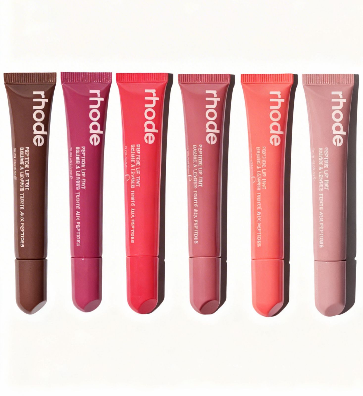 Trendora Hub Rhode Peptide Lip Tint For Hydrating Glossy Lips - Pack Of 3