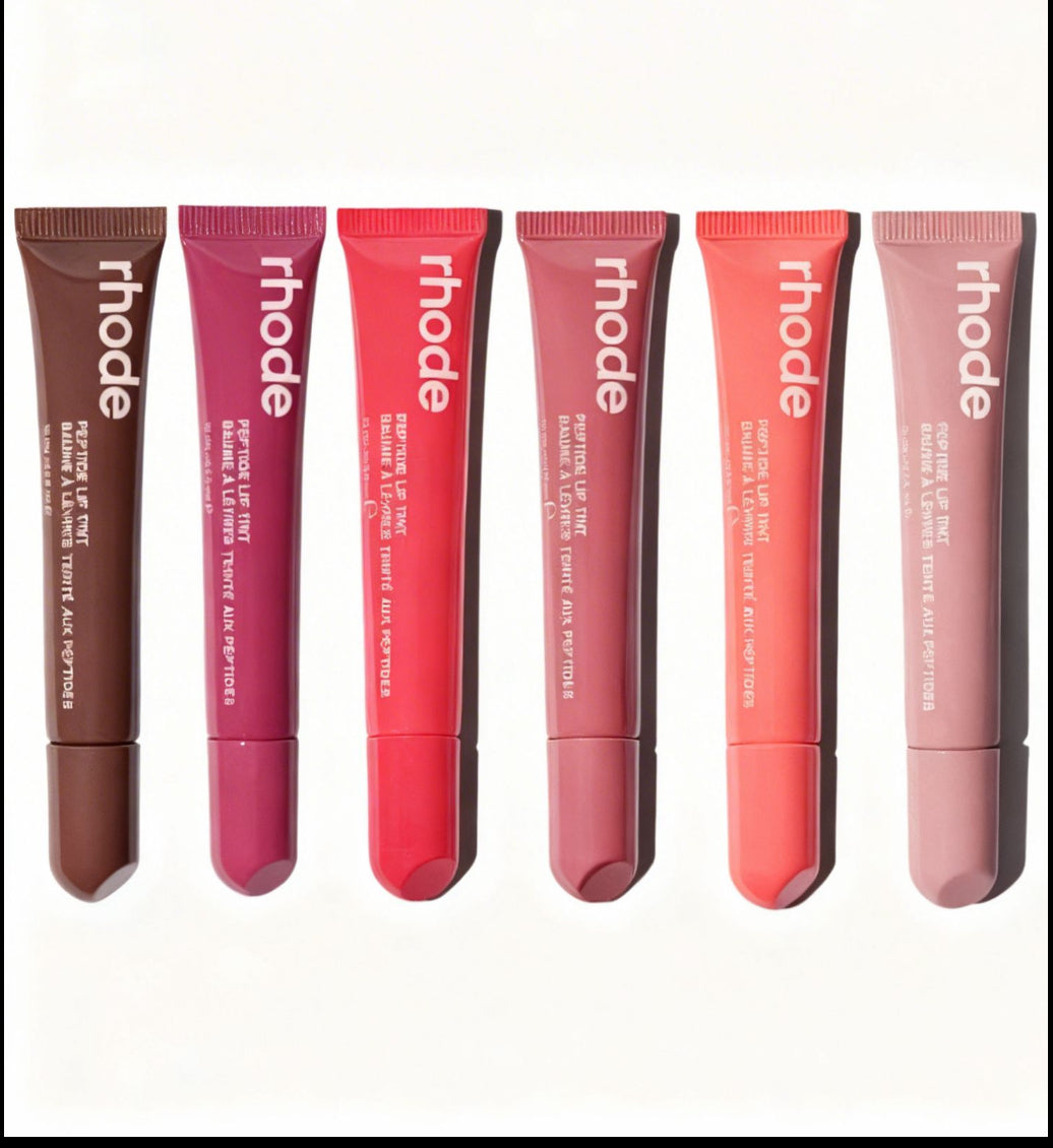 Trendora Hub Rhode Peptide Lip Tint For Hydrating Glossy Lips - Pack Of 3