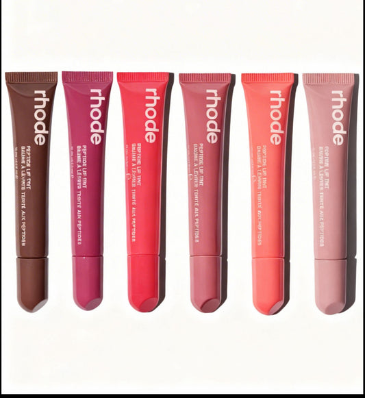 Trendora Hub Rhode Peptide Lip Tint For Hydrating Glossy Lips - Pack Of 3