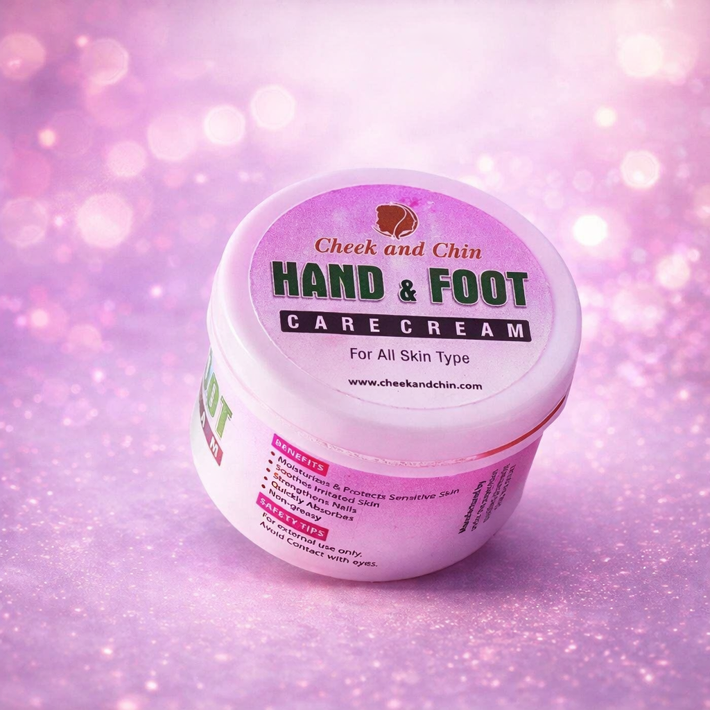 Trendora Hub Cheek & Chin Hand & Foot Care Cream For Dry & Rough Skin - 100ml