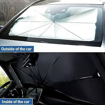 Trendora Hub Foldable Car Windshield for UV Protection