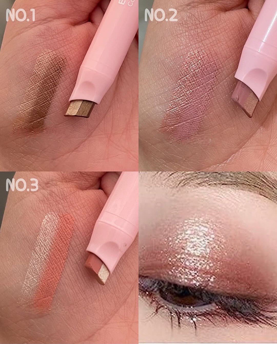 Trendora Hub Dragon Ranee Dual Color Eyeshadow Stick in 6 Shades