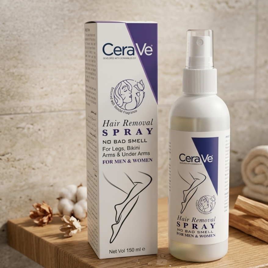 Trendora Hub CeraVe Hair Removal Spray For Men And Women - 150ML