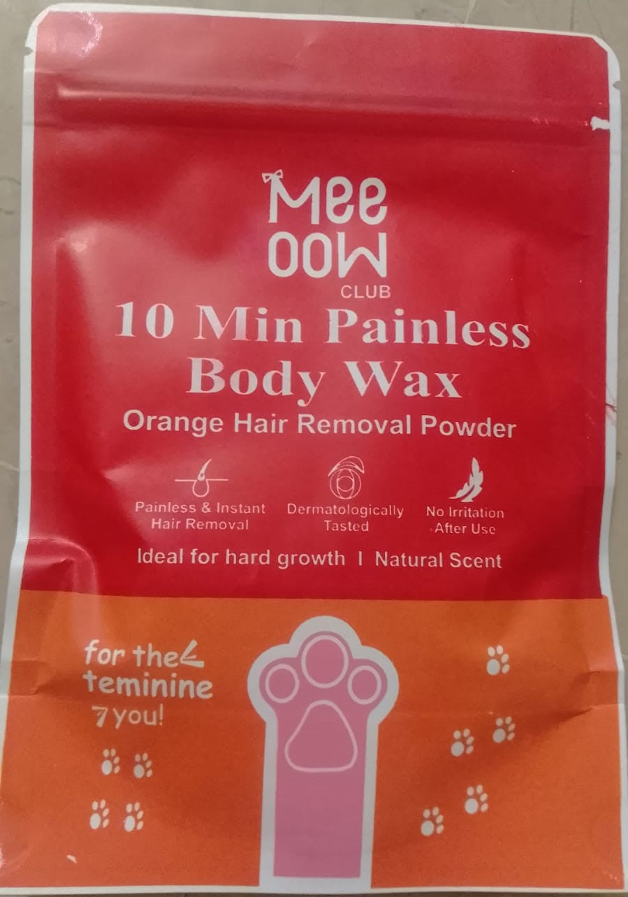 Trendora Hub Meow Wax Powder - Hair Removal Solution For Body And Face (Buy 1 Get 1 Free)