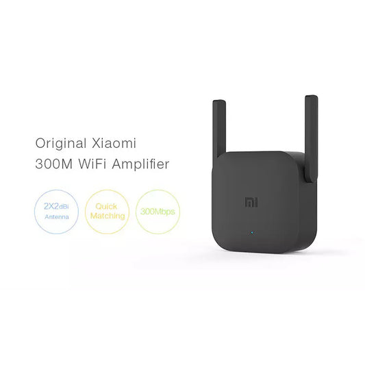 Trendora Hub Wireless Signal Booster Original Xiaomi Mi Wifi Repeater Pro 300m - With Expanded Network Coverage