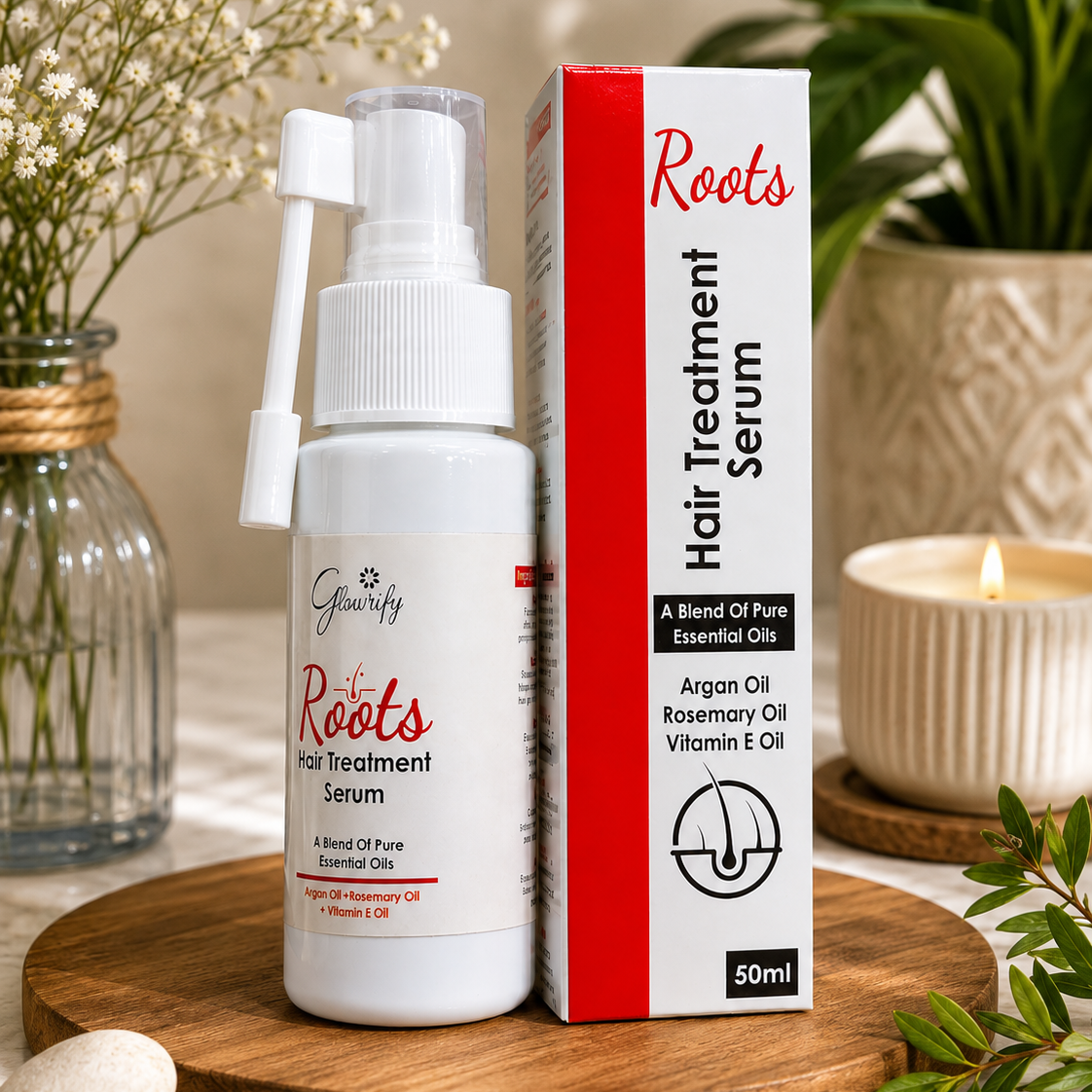 Trendora Hub Glowrify Roots Hair Treatment Serum - 50ML