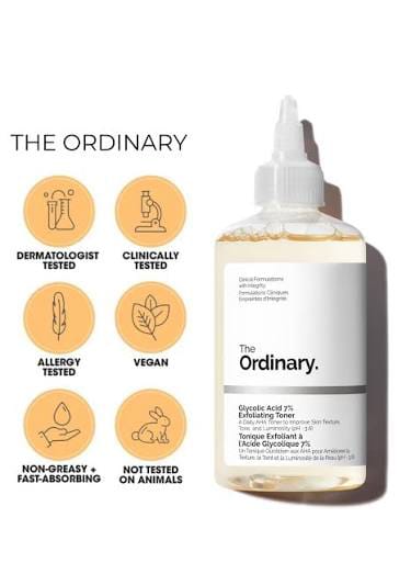 Trendora Hub The Ordinary Glycolic Acid 7% Toning Solution