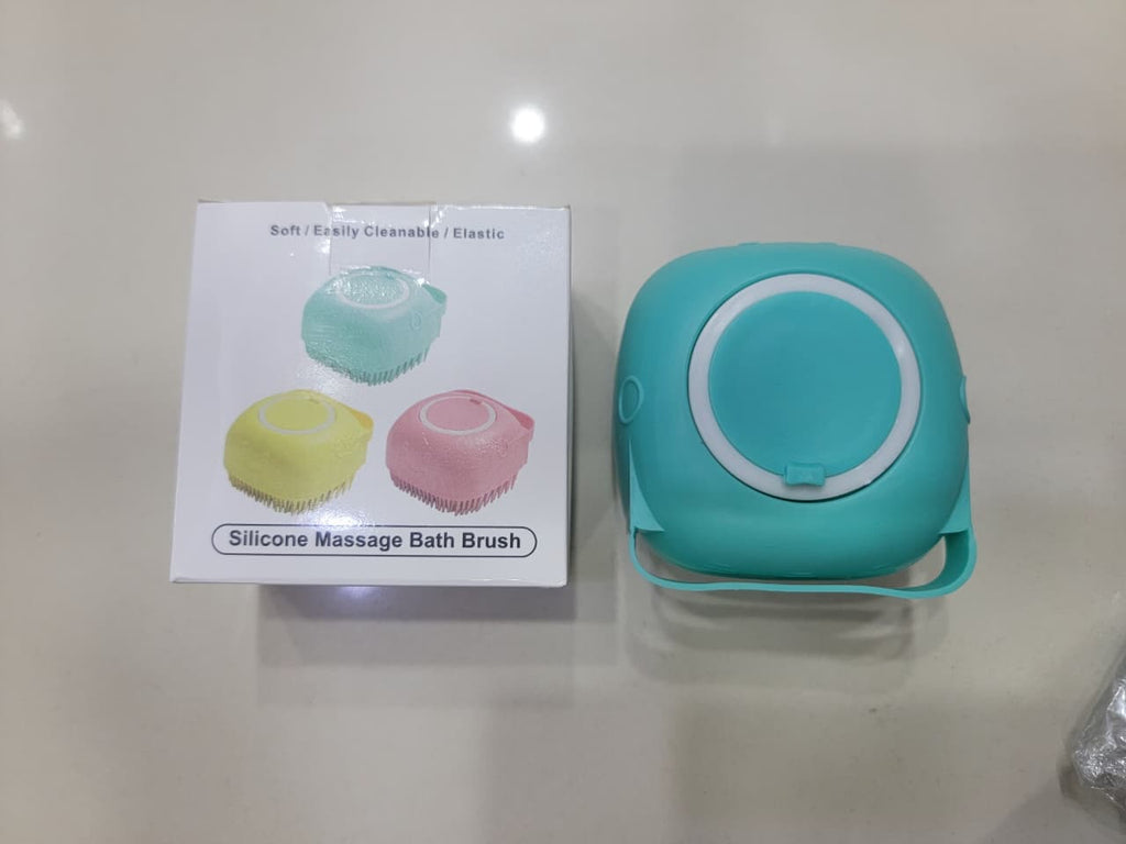 Trendora Hub 2-in-1 Silicone Bath Brush & Back Scrubber - Combo Deal
