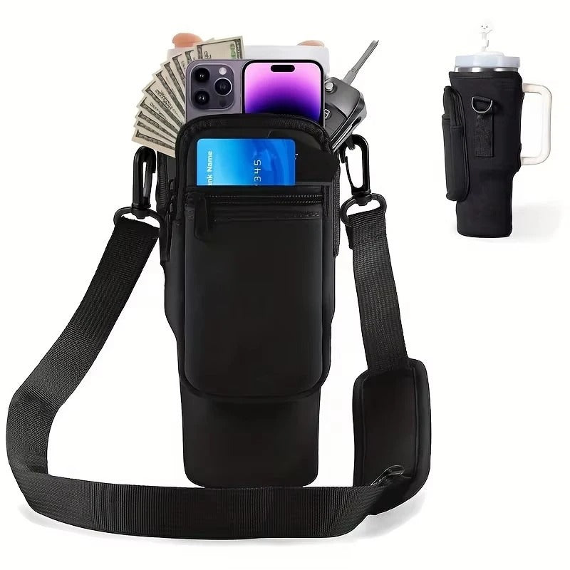 Trendora Hub Tumbler Bag - Portable Water Bottle Carrier Bag