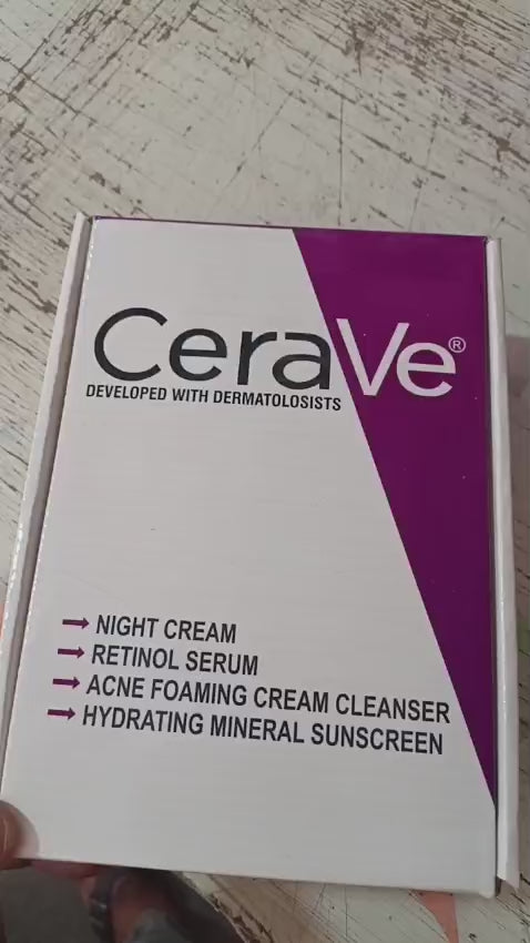 Trendora Hub CeraVe Complete Skincare Bundle for Acne & Anti-Aging