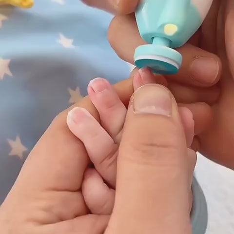 Trendora Hub Electric Baby Nail Trimmer Set for Infants