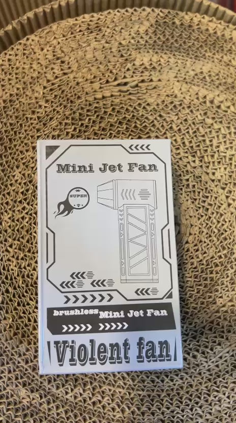 Trendora Hub Portable Mini Jet Fan Brushless Powerful Violent Fan