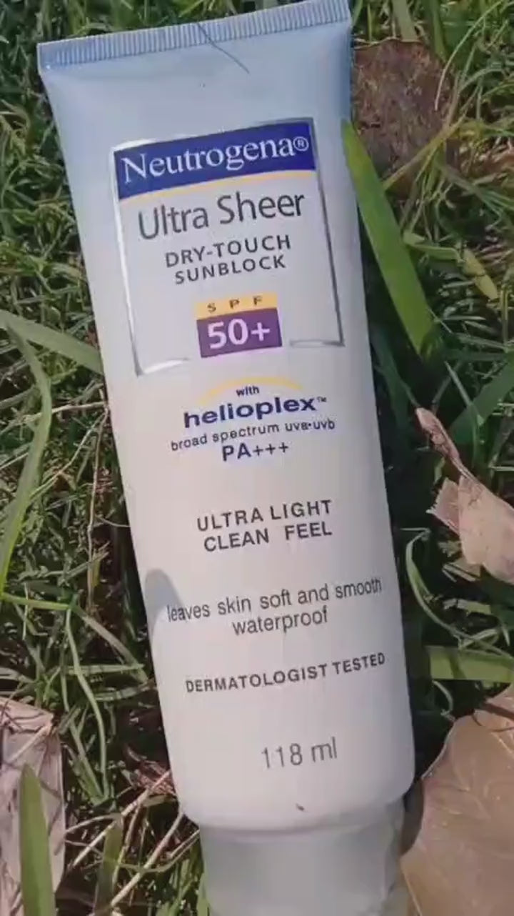 Trendora Hub Neutrogena Ultra Sheer Sunblock - 118ML