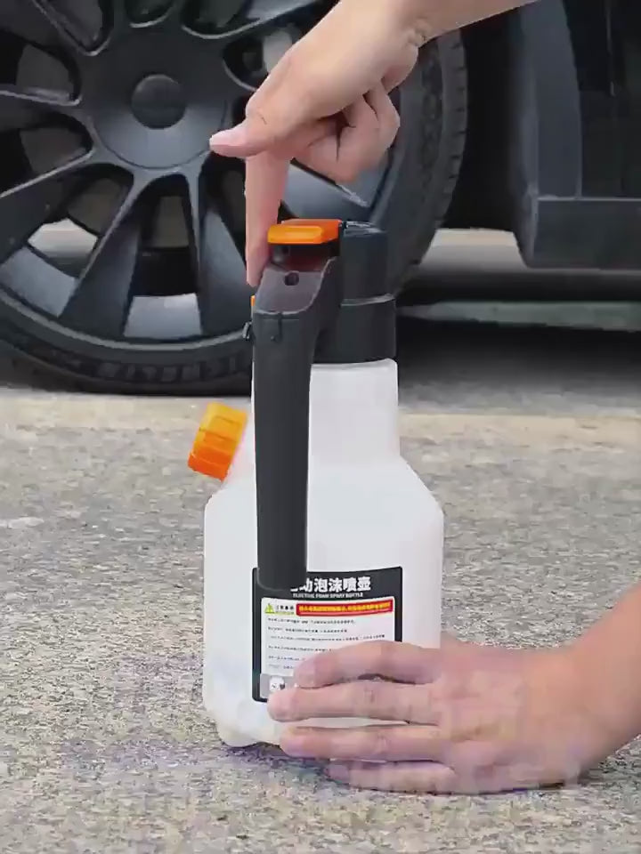Trendora Hub Electric Snow Foam Spray 2L Bottle for Car Wash